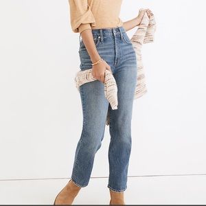 Madewell The Perfect Vintage Jean in Belbury Wash: TENCEL™ Denim Edition Size 28